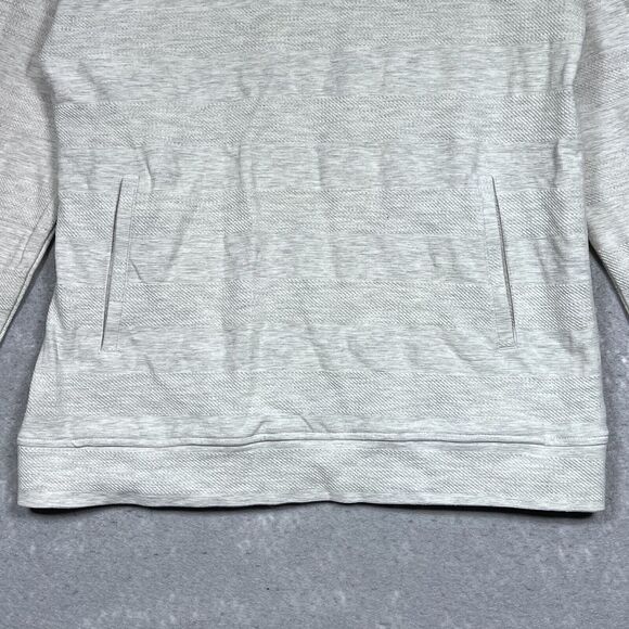 Zyia Sweatshirt Womens Size Large Gray Pullover Hoodie Gym Yoga Training - Picture 3 of 11